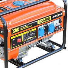 Бензиновый генератор SBK BG4100 Бензиновый генератор SBK BG4100