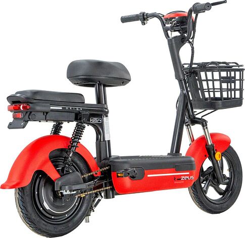 Электроскутер ZeuS Orion (красный)