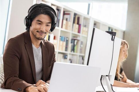 Офисная гарнитура Jabra Evolve2 75 MS Stereo USB-C (черный)