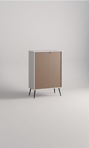 Комод Arvento Rondo 4S (белый/эко джелато)