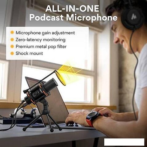 Проводной микрофон Maono AU-PM471TS