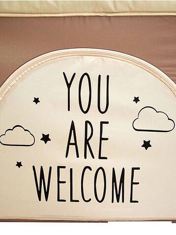 Игровой манеж Amarobaby Walky Good Day Bear (бежевый)