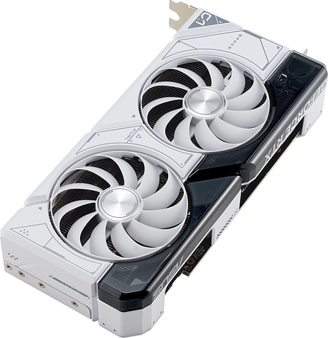 Видеокарта ASUS Dual GeForce RTX 4070 Super White OC Edition 12GB GDDR6X DUAL-RTX4070S-O12G-WHITE