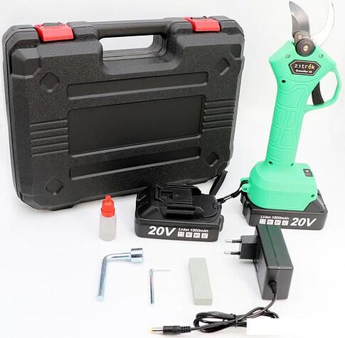 Секатор Zitrek GreenNer 20 082-1855 (с 2-мя АКБ, кейс)