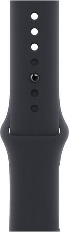 Умные часы Apple Watch SE 2 44 мм (алюминиевый корпус, полуночный/полуночный, спортивный силиконовый ремешок M/L)