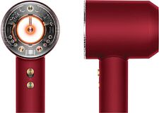 Фен Dyson HD16 Supersonic Nural Straight+Wavy (евровилка, красный бархат/золотой)