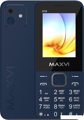 Телефон Maxvi K29 (синий)
