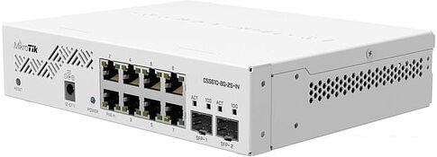 Коммутатор Mikrotik CSS610-8G-2S+IN