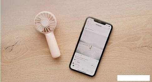 Вентилятор Solove Mini Handheld Fan F6 (розовый)