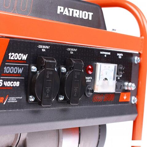 Бензиновый генератор Patriot GRS 1500