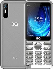 Кнопочный телефон BQ BQ-2833 Slim (серый)