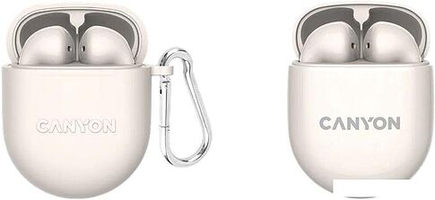 Наушники Canyon TWS-6 (бежевый)