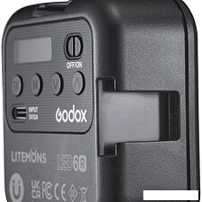 Лампа Godox LED6R RGB накамерный Лампа Godox LED6R RGB накамерный