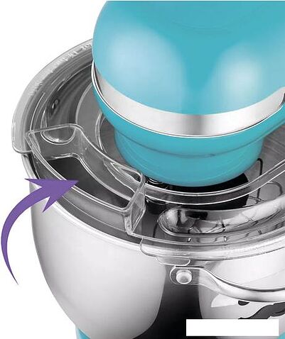 Планетарный миксер Kitfort KT-3416-2 (темно-бирюзовый)
