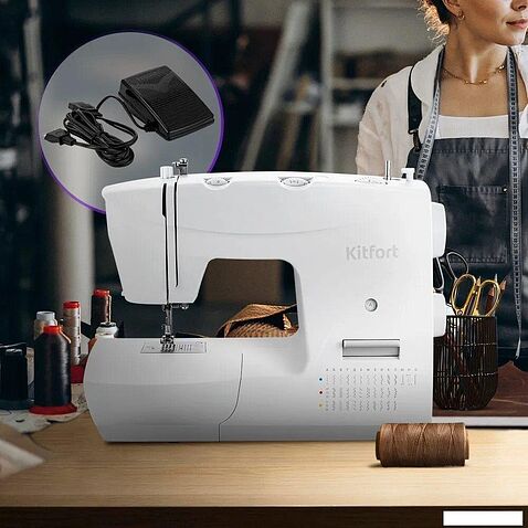 Электромеханическая швейная машина Kitfort KT-6359