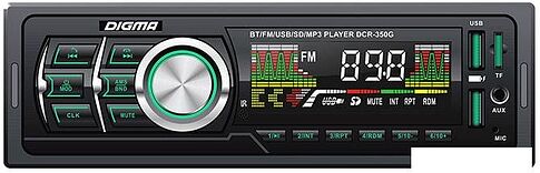 USB-магнитола Digma DCR-350G