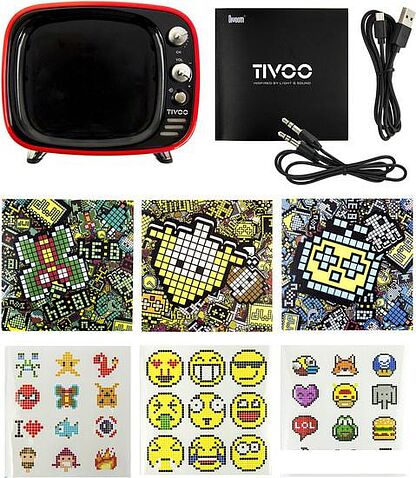 Беспроводная колонка Divoom Tivoo (красный)