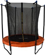 Батут GoUP Elite 6FT (с сеткой, оранжевый)