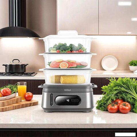 Пароварка Kitfort KT-6280