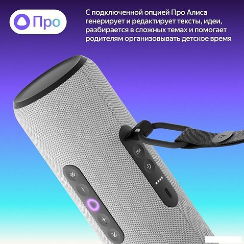 Умная колонка Яндекс Станция Стрит (серый)