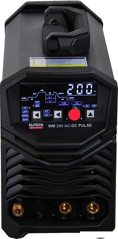 Сварочный инвертор ELITECH WM 200 AC-DC Pulse