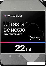 Жесткий диск WD Ultrastar DC HC570 22TB WUH722222ALE6L4
