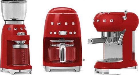 Электрическая кофемолка Smeg CGF11RDEU