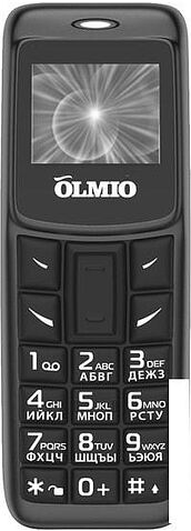 Мобильный телефон Olmio A02 (черный)
