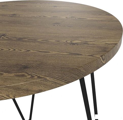 Журнальный столик Sheffilton SHT-CT79 (светлый орех/черный муар)