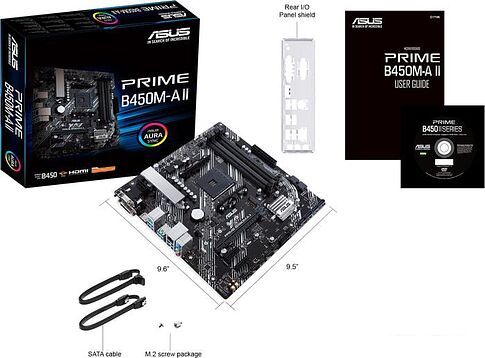 Материнская плата ASUS Prime B450M-A II