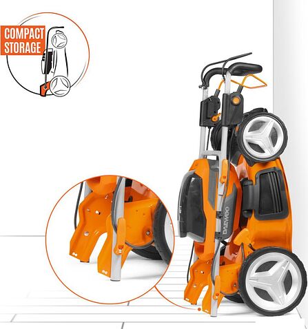 Газонокосилка Daewoo Power DLM 5042Li-S Set (с 2-мя АКБ)