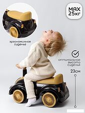 Каталка Amarobaby Retro AB24-7RT/0938 (черный/бежевый)