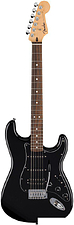Электрогитара Fender Standard Stratocaster HSS Black