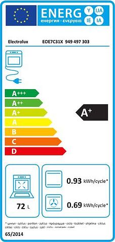 Духовой шкаф Electrolux EOE7C31X