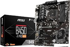 Материнская плата MSI B450-A Pro Max