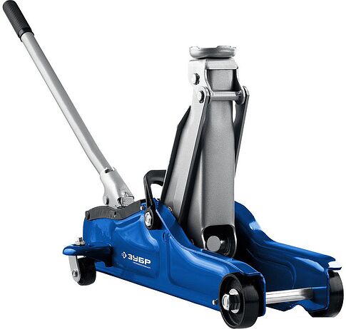 Подкатной домкрат Зубр Профи 43056-2 2т