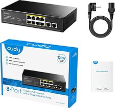 Неуправляемый коммутатор Cudy GS1010P 1.0