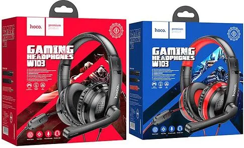 Наушники Hoco W103 (черный)