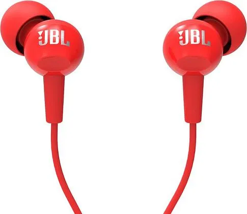 Наушники с микрофоном JBL C100SIU [JBLC100SIURED]