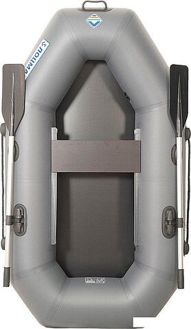 Гребная лодка Лоцман Гребная стандарт ЛС-220 (серый)