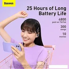 Наушники Baseus Bowie E2 (черный)