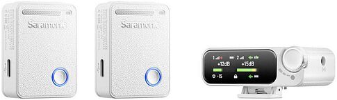 Радиосистема Saramonic Ultra (c 2 петличными микрофонами, белый)