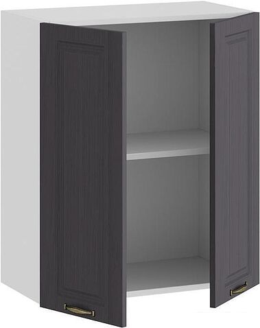Шкаф навесной Трия Лина 1В6 (графит)