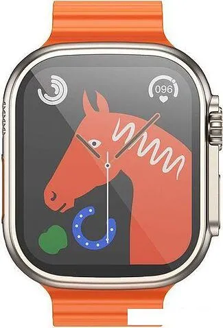 Умные часы Hoco Y12 Ultra (титановое золото)