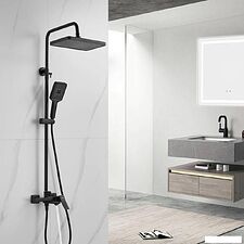 Душевая система  Shevanik S4436H (черный) Душевая система  Shevanik S4436H (черный)