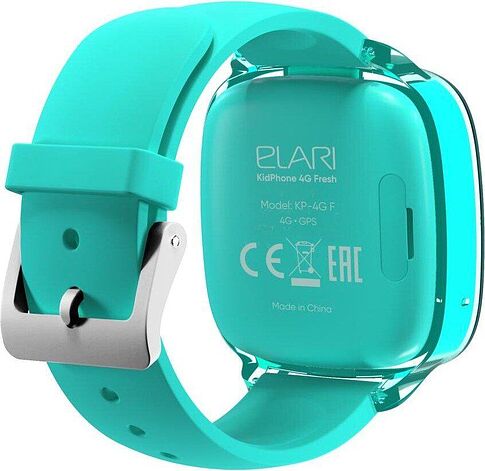 Детские умные часы Elari KidPhone Fresh 4G (бирюзовый)