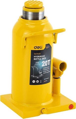 Бутылочный домкрат Deli DQ71020 20т
