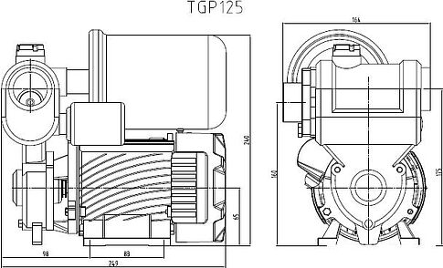 Насосная станция Pumpman TGP125