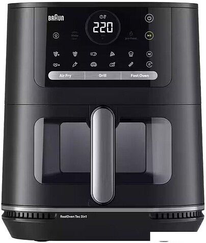Аэрогриль (аэрофритюрница) Braun MultiFry 5 Air Fryer 3-i-n1 HF5075IBK