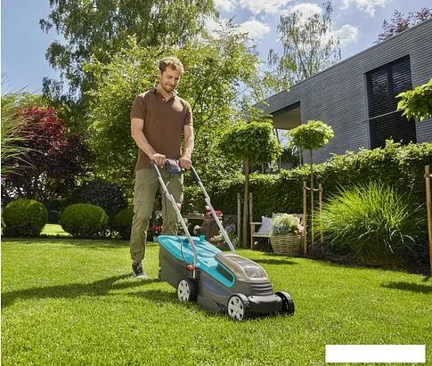 Газонокосилка Gardena PowerMax 32/36V P4A 14621-20 (с 2-мя АКБ)